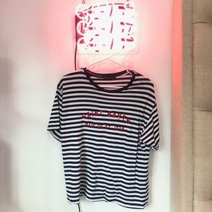 Brandy Melville Strip Saint Barth Top